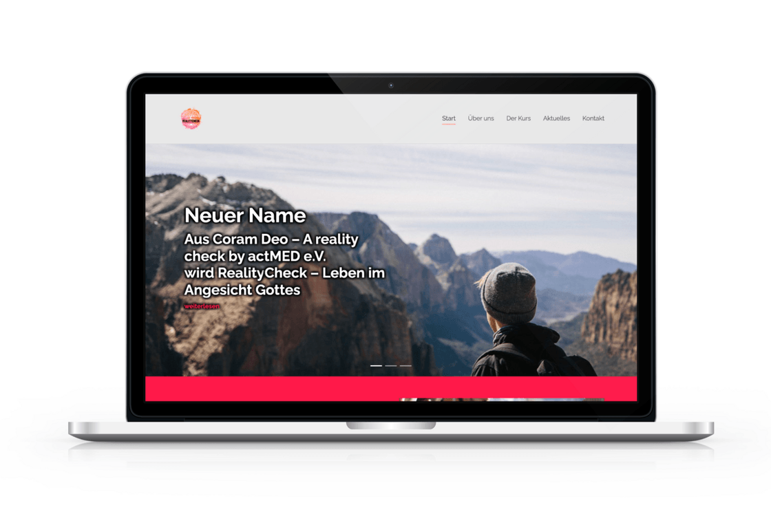 actMED RealityCheck Website