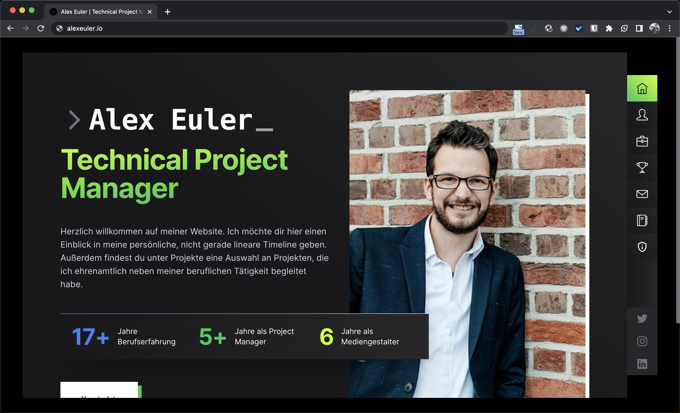 Alex Euler Website