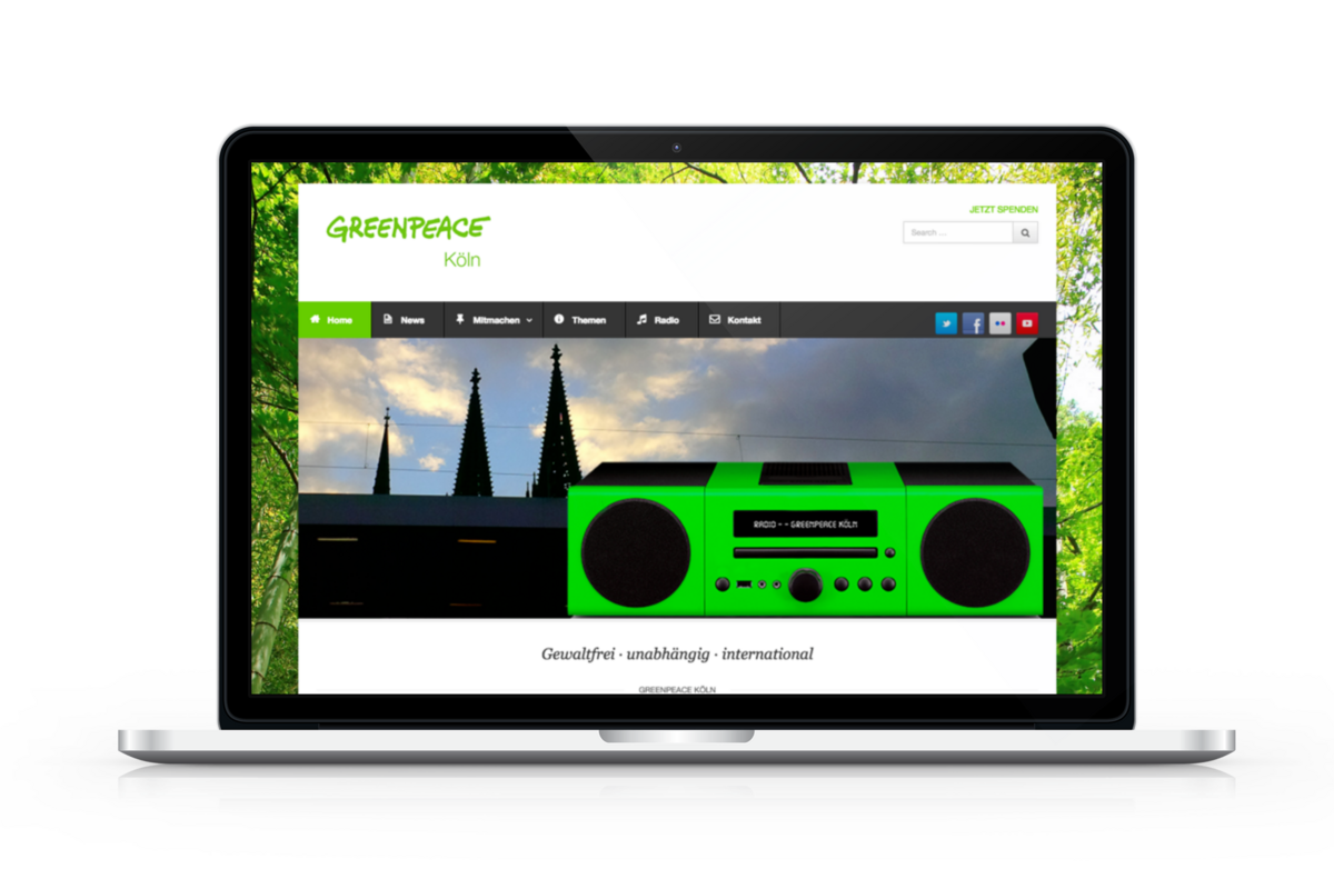 Greenpeace Köln – Website